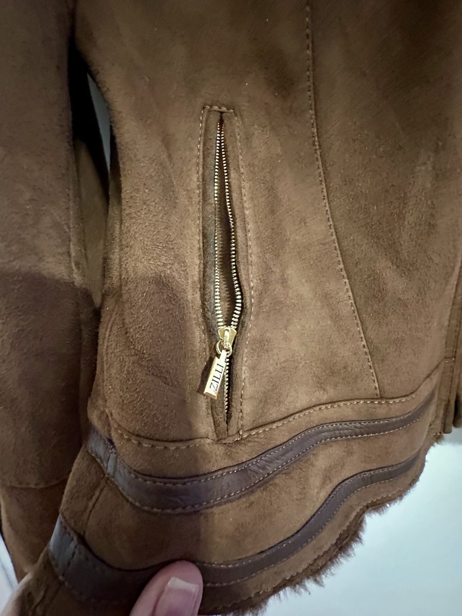 Zilli Giacche: ZILLI PARIS Suede Leather Jacket - Wool Skin, Size 38-40 it – Nuovo (secondo la descrizione) da Sorengo venduto da dis_tfq6 4