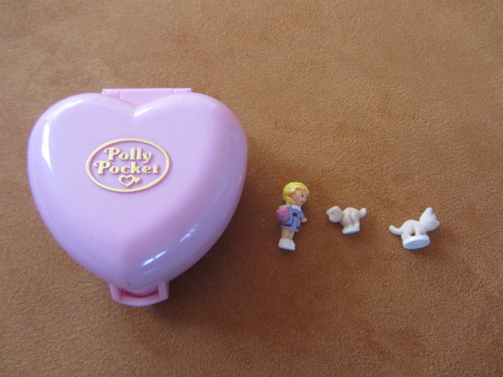 Polly Pocket Bluebird 1996 Jungle Adventure Sac à dos rose - Autres