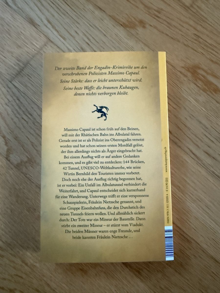 Libri: "Endstation Engadin" von Gian Maria Calonder – Nuovo (secondo la descrizione) da Lustmühle venduto da lau_c8jt 1
