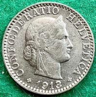 Pièce de 20 ct suisse 1913