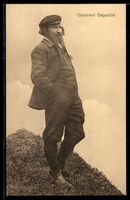 Giovanni Segantini: Porträt des Künstl