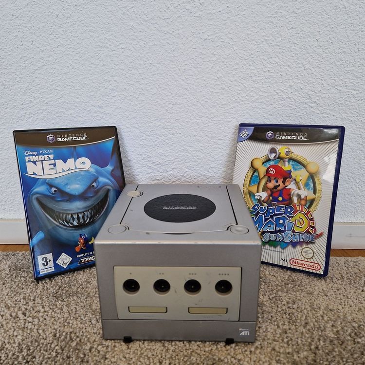 Gamecube inkl. Memorycard / Mario Sunshine und Nemo Kaufen auf Ricardo