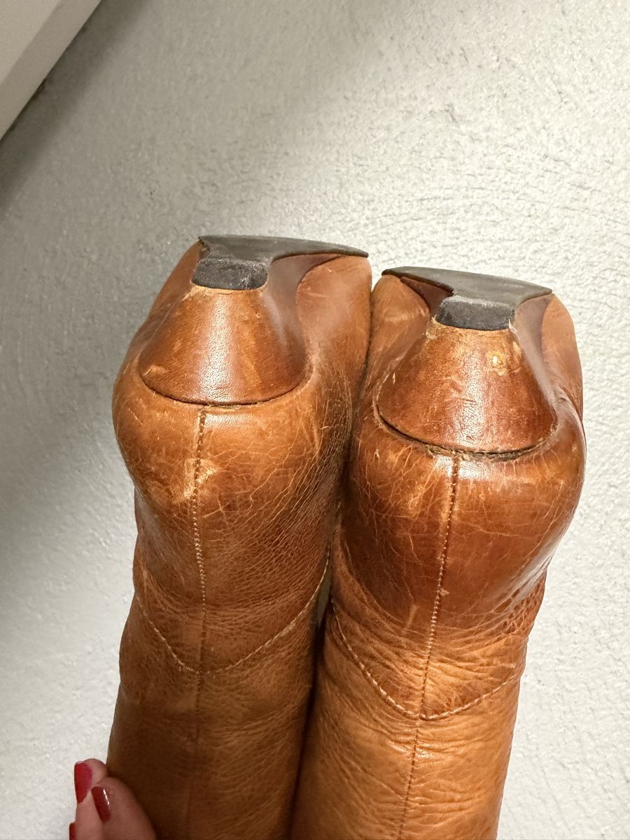 Damenschuhe: Leder Stiefel cognac Grösse 37 gebraucht – Gebraucht aus Küsnacht ZH von ToddyGinger 7