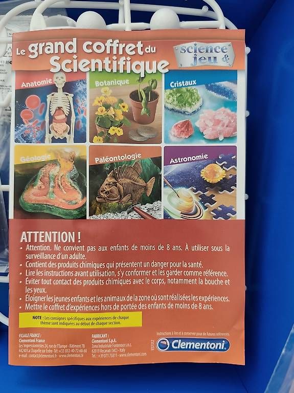 Kit di costruzioni: Grand coffret du scientifique  – Usato da Delémont venduto da emm_z2yb 1