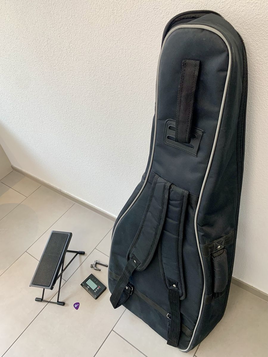 Höfner Strumenti musicali: Höfner HZ 23 Konzert Gitarre 4/4 – Usato da Uznach venduto da pegasus101 9