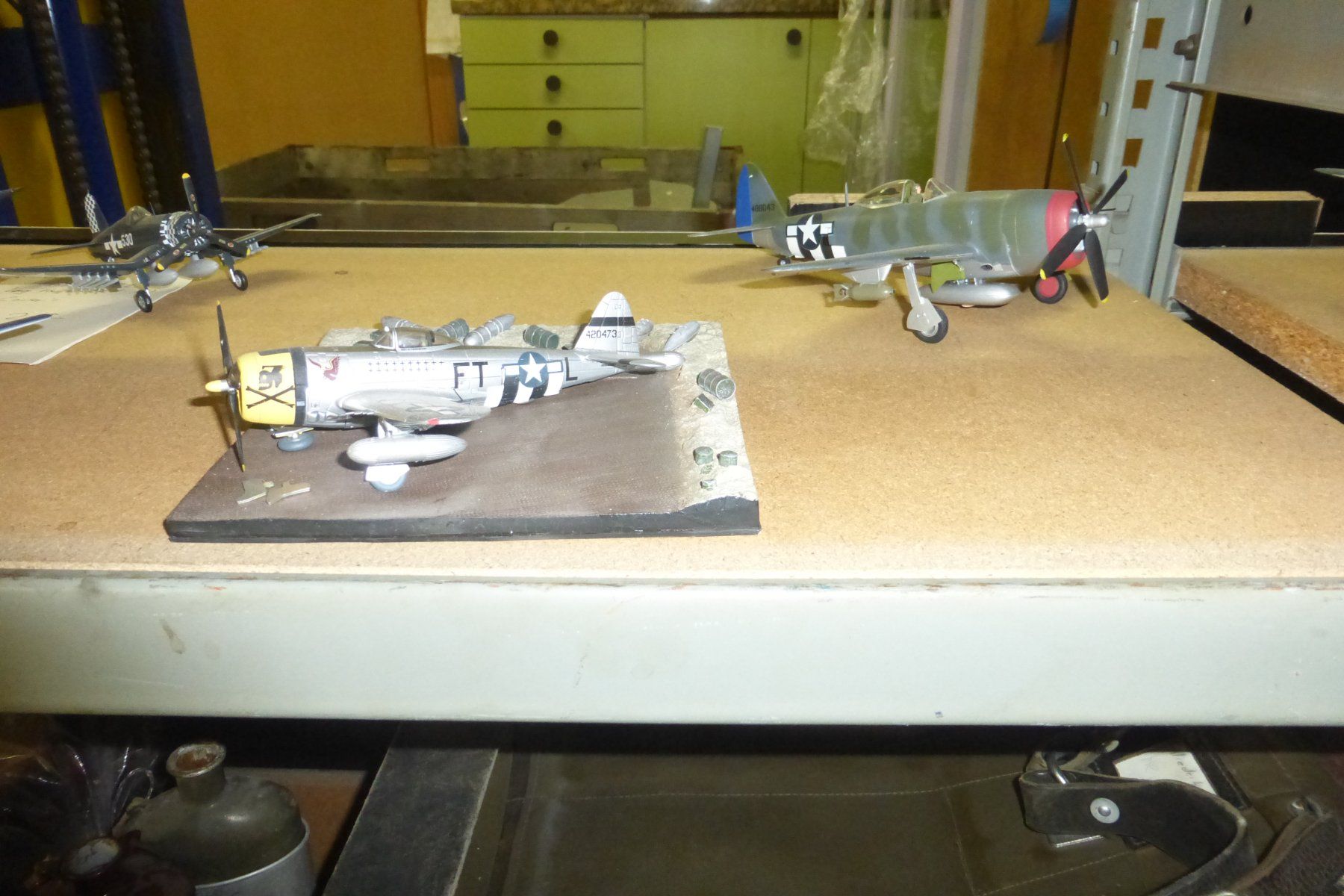 Tamiya Kit di modellismo & Modellini statici: Verschiedene Warbirds USA – Usato da Gempen venduto da Smokie72