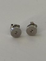 Ohrstecker Metall silberfarben Xenox klein neu