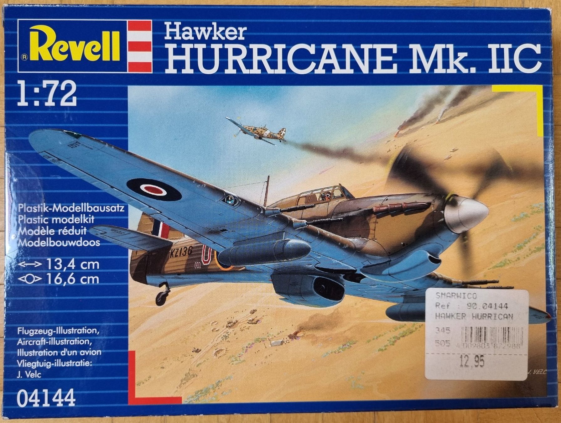 Revell Kit di modellismo & Modellini statici: Revell : Hawker Hurricane Mk. IIC – Nuovo e nell'imballaggio originale da Froideville venduto da xXSebastienXx