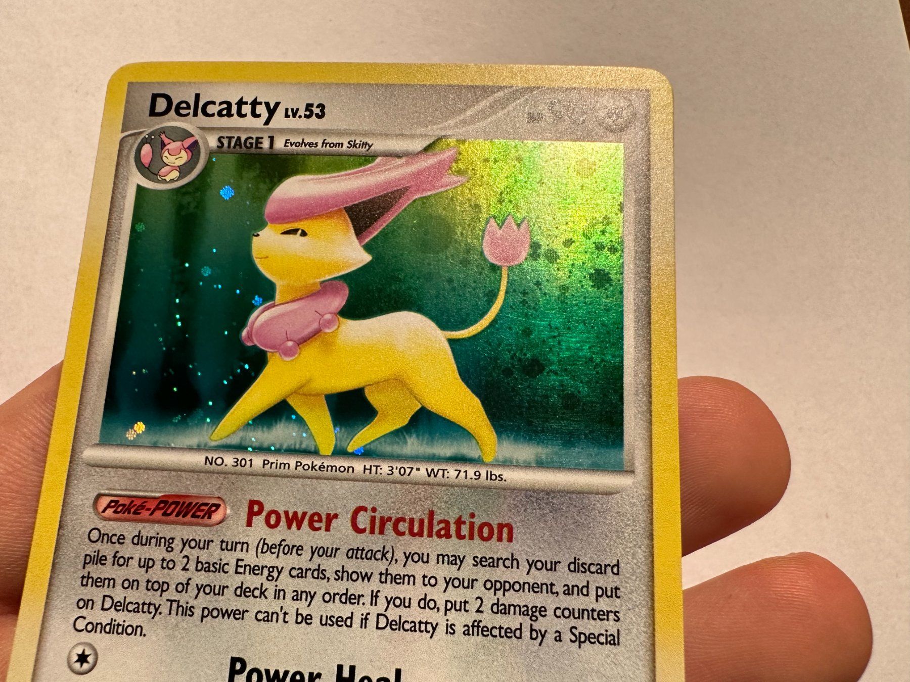 Pokémon Carte collezionabili: Delcatty holo Platinum Base EN – Usato da Hagendorn venduto da Pokecollectorch 2