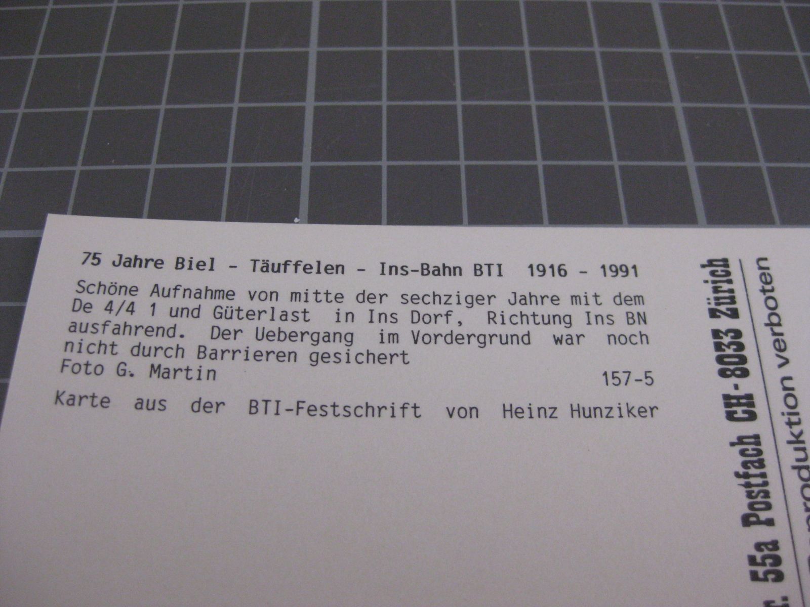Cartoline postali: AK Ins Dorf mit Güterzug – Nuovo (secondo la descrizione) da Malters venduto da Marosko 2