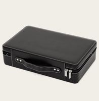 Coffret portable pour montres noir - 10 montres