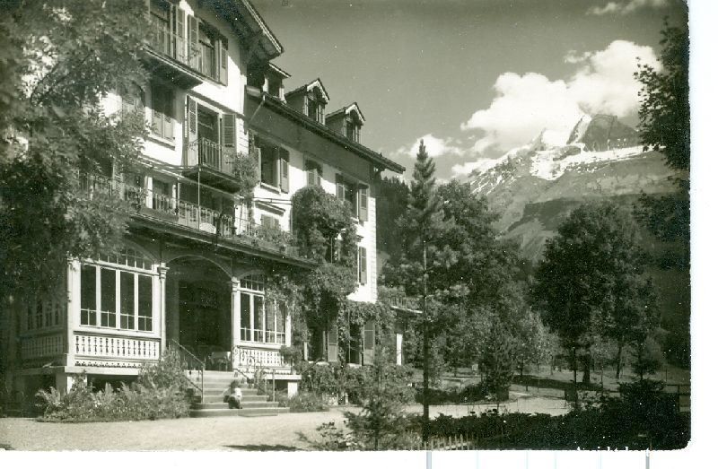 Ansichtskarten: Kandesteg - Kurhaus + ca. 1925 – Gebraucht aus Emmenbrücke von teestube