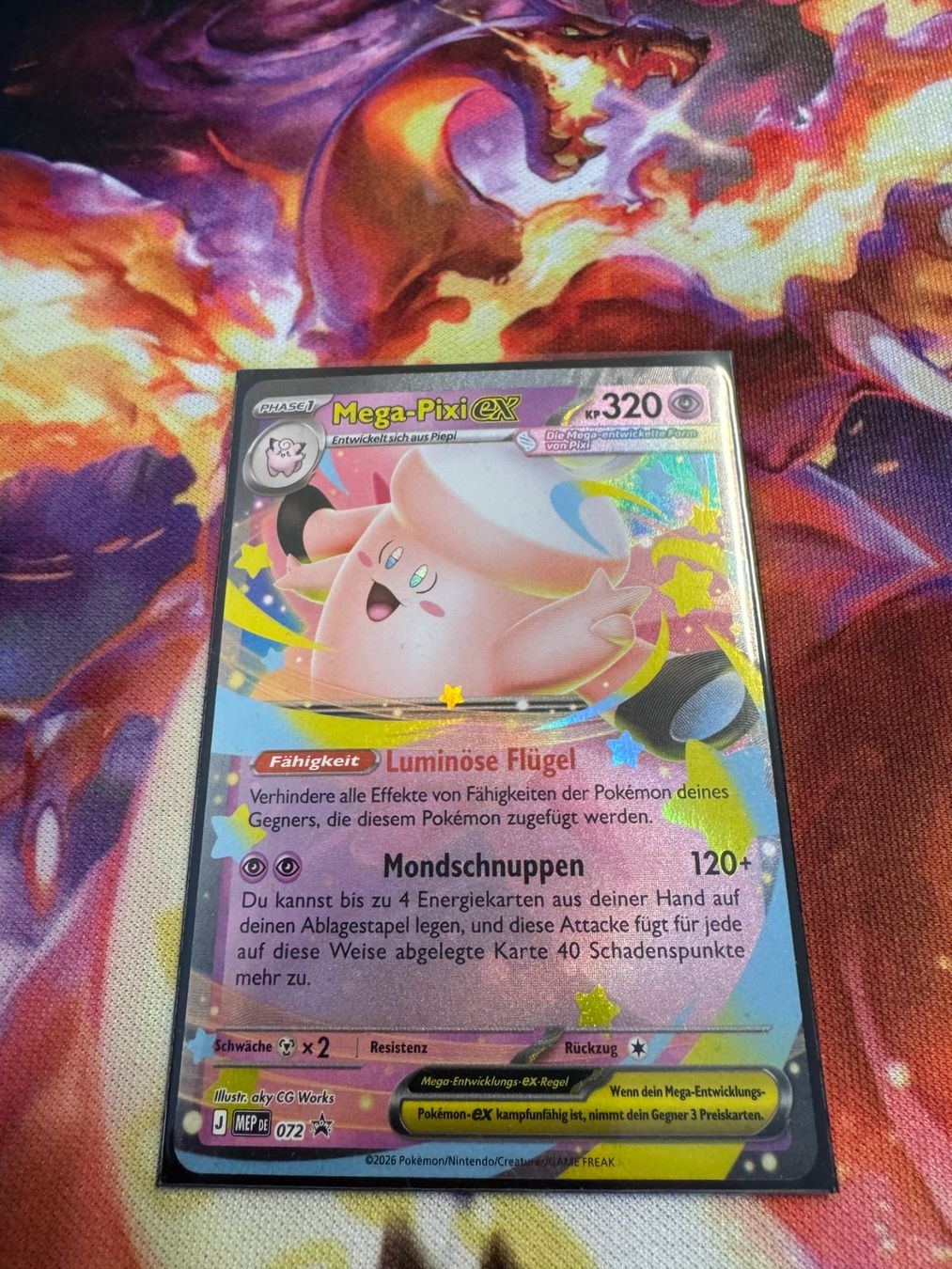 Pokémon Carte collezionabili: Mega Pixi ex (MEP 072) - Promo – Nuovo (secondo la descrizione) da Bülach venduto da CherryBlu