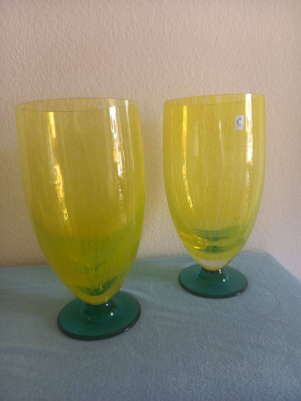 Vasi & Recipienti: 1 Paar Vasen Glas – Usato da Zürich venduto da arm_9ffr