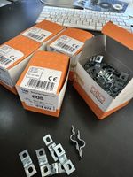 Befestigungsschellen verzinkt für 7 mm