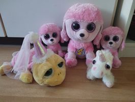 Ty Beanie Boos! Süsses Set aus Hunde, Schildkröte & Einhorn