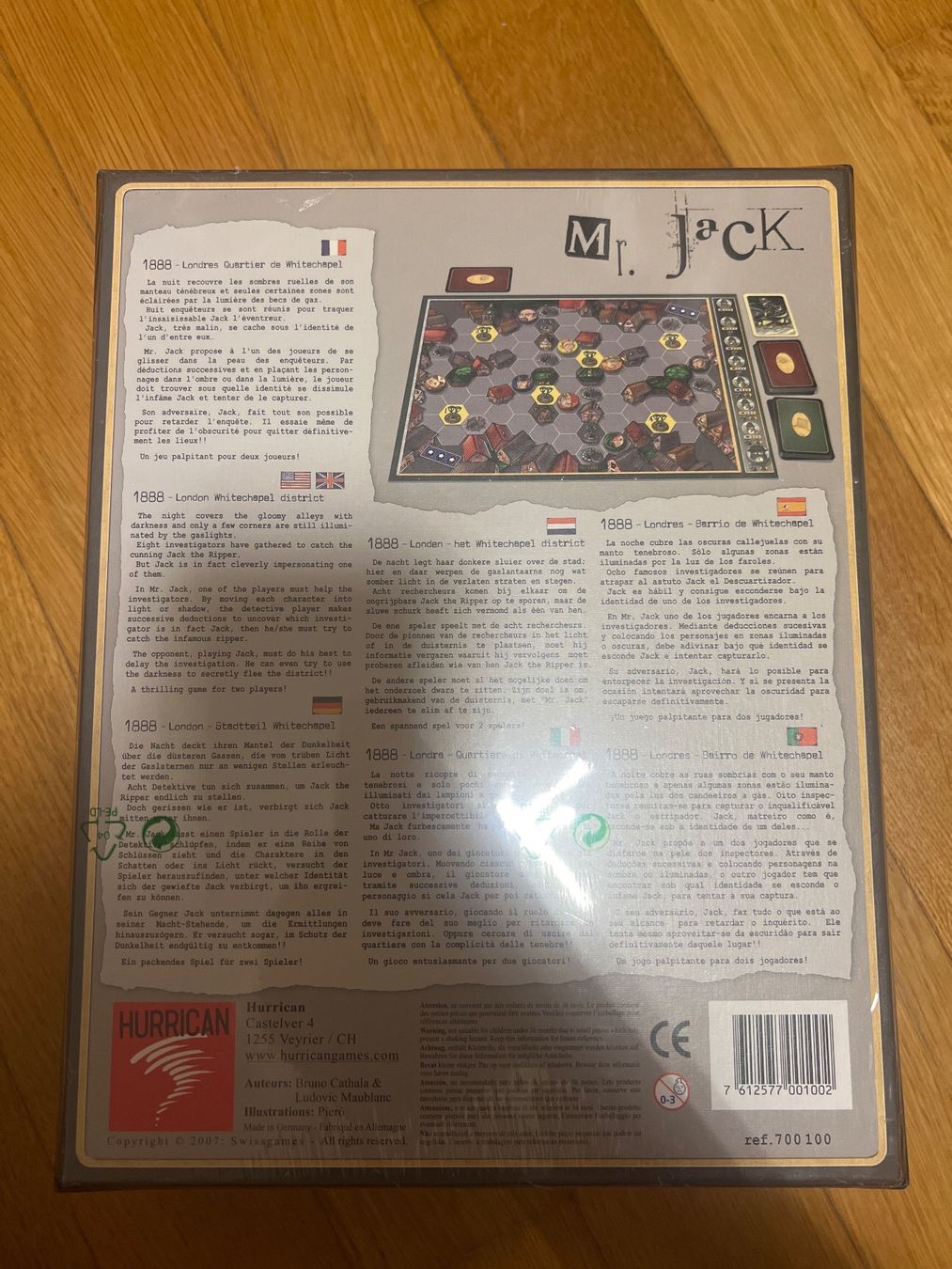 Jeux: Spiel Mr. Jack – Neuf avec emballage d'origine à Dulliken par imi_j6mz 1