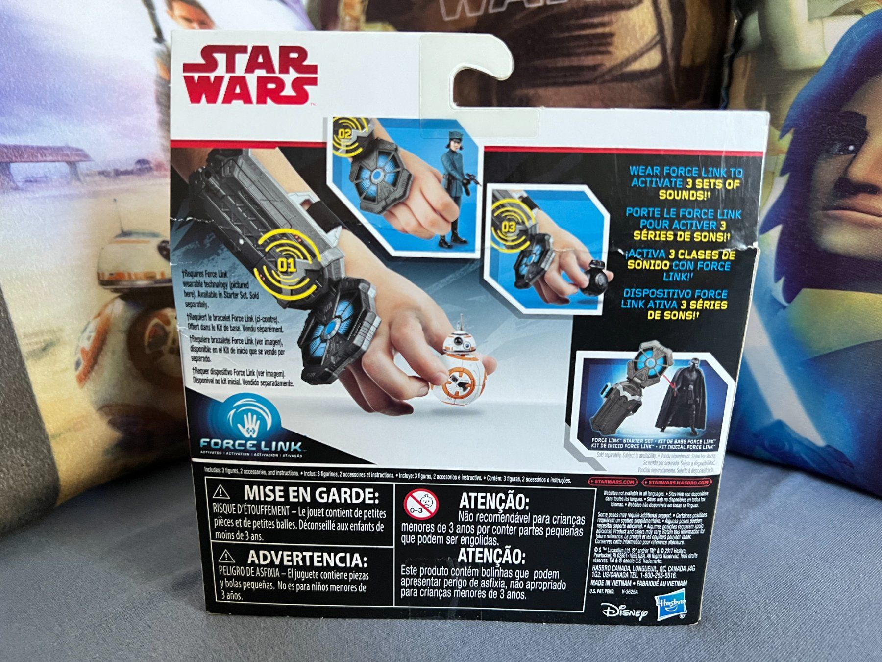Star Wars Statuette: Star Wars VIII - Actionfiguren (3er-Set) – Nuovo e nell'imballaggio originale da Reinach AG venduto da Pimpmyburger 4