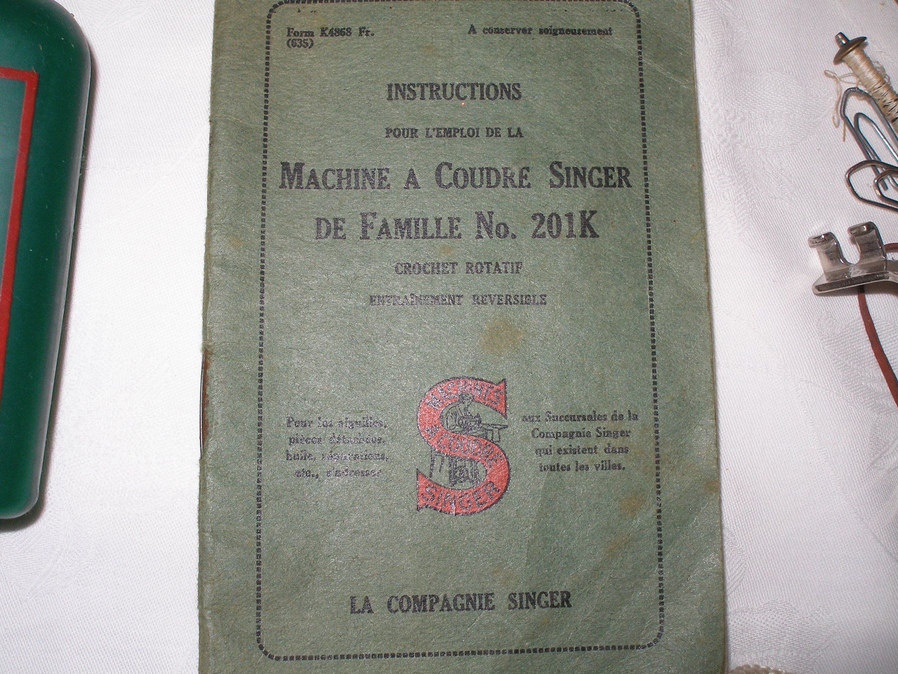 Singer Machines à coudre: Machine à coudre ancienne – D'occasion à jussy par monniati1951 7