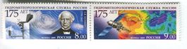 Briefmarken "Meteorologie". Russland