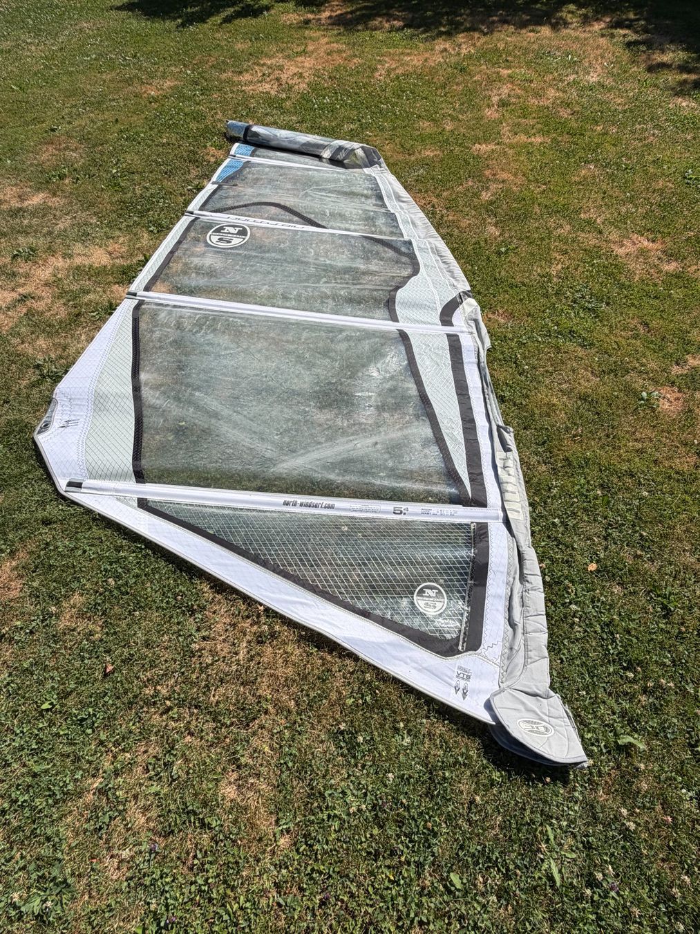 Tavole da surf e di nuoto: Windsurf Segel North Sails Duke 5.4 – Usato da Wilen b. Wil venduto da yes2598
