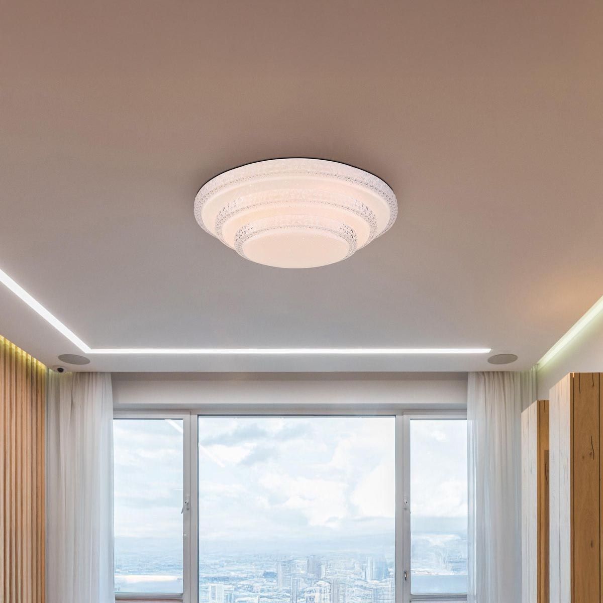 Lampadari & plafoniere: Smart Home Deckenleuchte, 50 cm Ø – Nuovo (secondo la descrizione) da Kreuzlingen venduto da Smart-Light 3