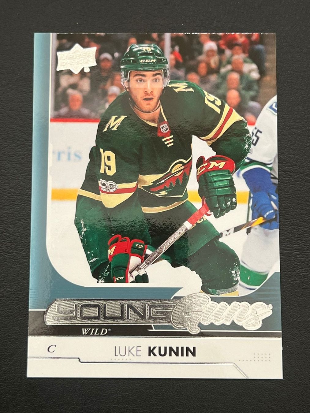 NHL Carte collezionabili: Luke Kunin 2017 Young Guns Minnesota Wild – Nuovo (secondo la descrizione) da Möhlin venduto da SwissHockeyCards