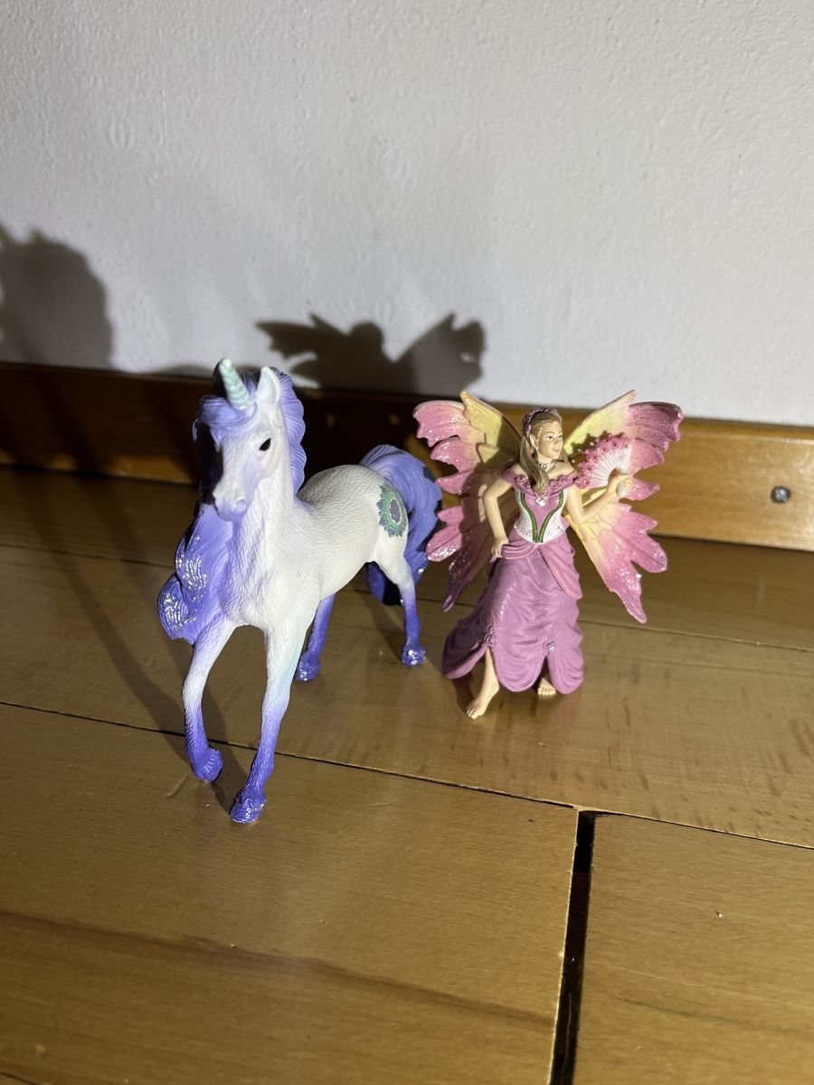 Schleich Giocattoli: Einhorn mit Fee – Usato da Burgdorf venduto da Bunnyface