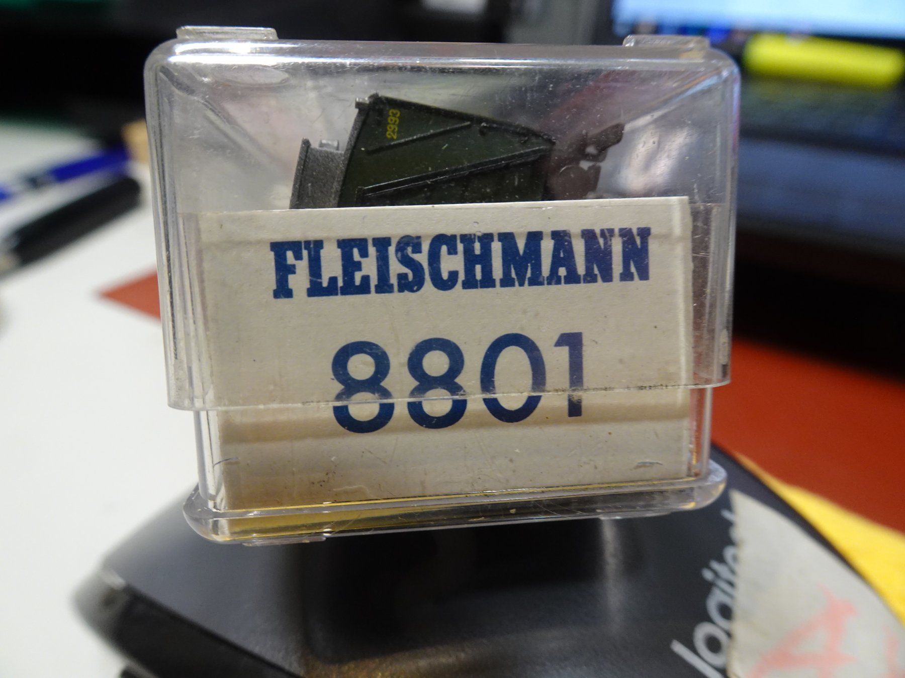Fleischmann Modellini di ferrovie: KAISERLICHE DEUTSCHE POST; POSTWAGEN, FLEISCHMANN 8801, RAR – Nuovo (secondo la descrizione) da Eschenbach SG venduto da eDaisy 4