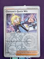 Clemont's Quick Wit - Reverse Holo - Pokemon Surging Sparks