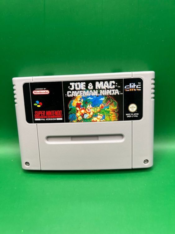 Jeux: Joe & Mac Caveman Ninja - Nintendo SNES – D'occasion à Kreuzlingen par bigauditor