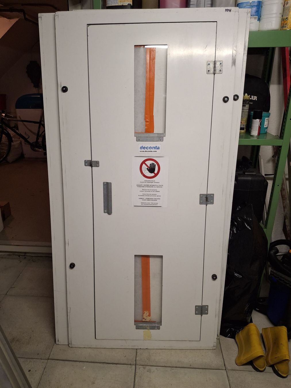 Conteneurs de construction: deconta 4 Kammer Doppel Dusche System  – D'occasion à Gebenstorf par mphmontage