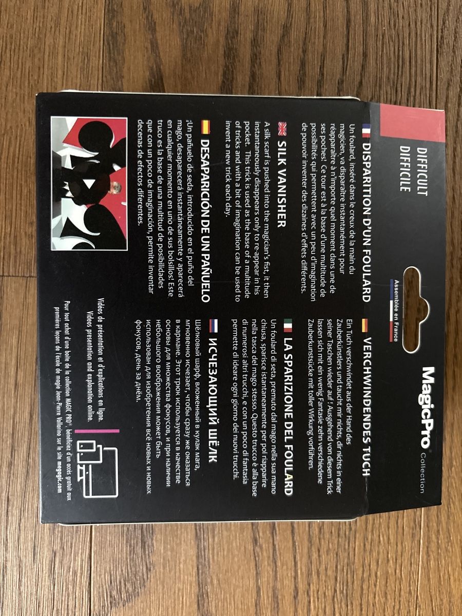 Foulard & Sciarpe: MagicPro Seidentuch Zauberbox – Nuovo e nell'imballaggio originale da Nottwil venduto da jon_wg27 1