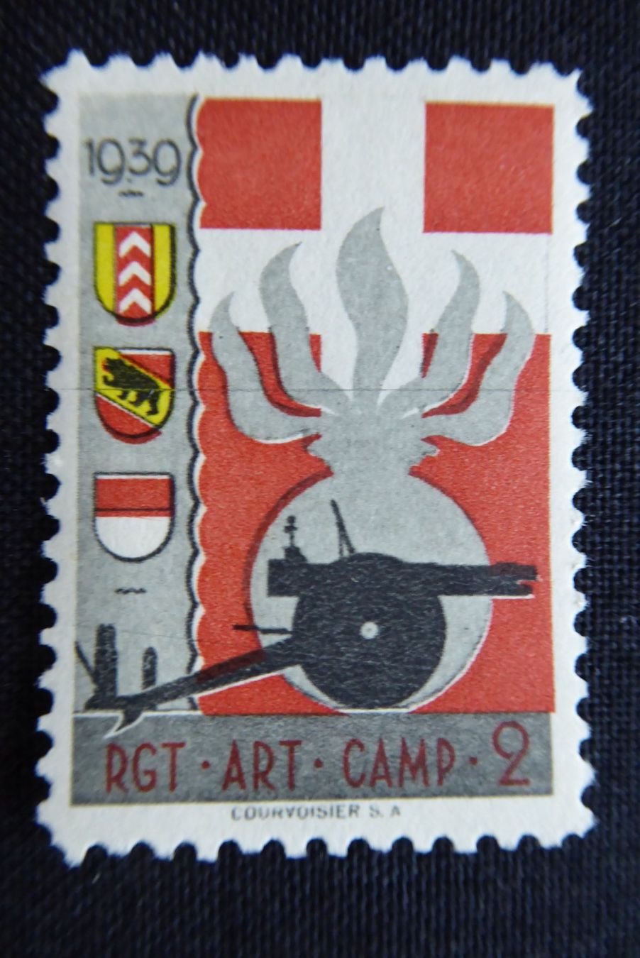 Alle Briefmarken: (m239) Artillerie Wit 28/1 ** – Gebraucht aus Basel von scholle50