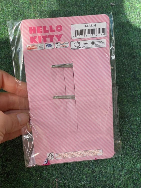 Hello Kitty Haarspangen Set - 6-teiliges Glitzer Set Mit Offizieller Sanrio Lizenz