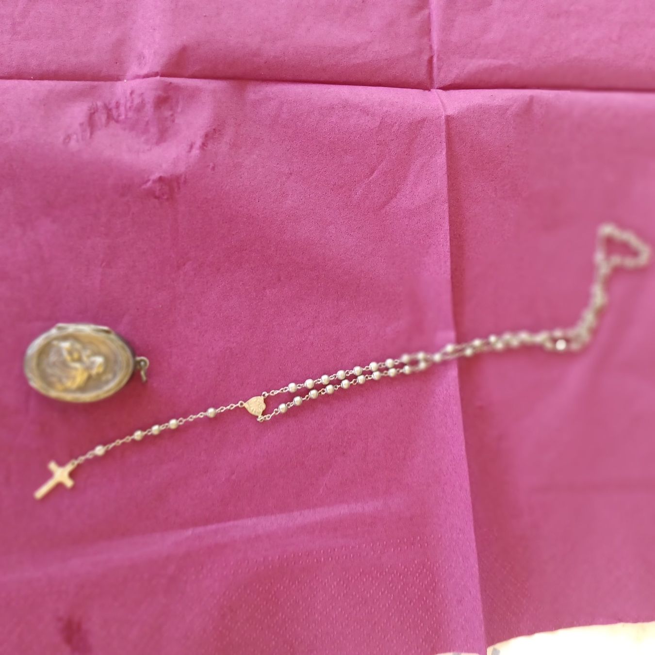 Altri gioielli: antikes winziges Döschen mit Rosenkranz – Usato da Abtwil SG venduto da luupsy 3