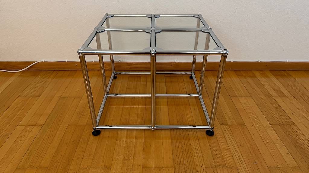 Tische: USM Glas Couchtisch – Gebraucht aus Zug von tho_b78v 2