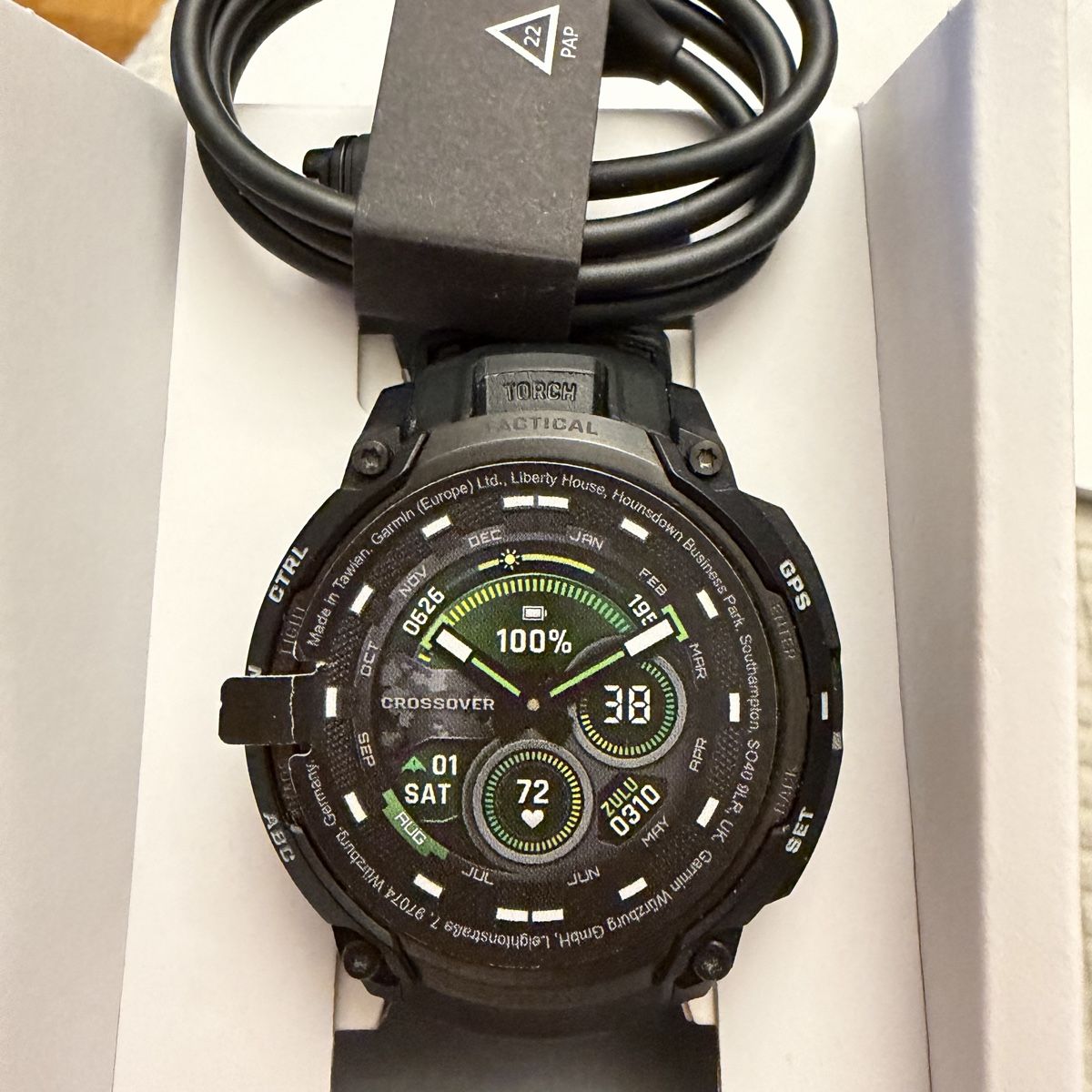 Garmin Smartwatch: Garmin instinct crossover amoled tactical – Nuovo (secondo la descrizione) da Nyon venduto da Pascalg1 3