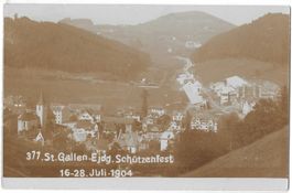St. Gallen Eidgenössisches Schützenfest 16.-28. Juli 1904