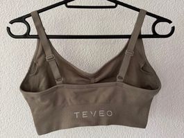 Olive Green TEVEO Sports Bra