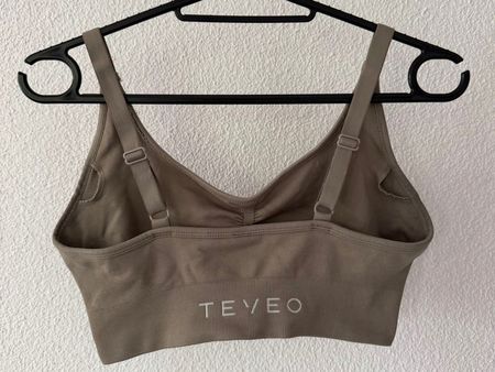 Olive Green TEVEO Sports Bra