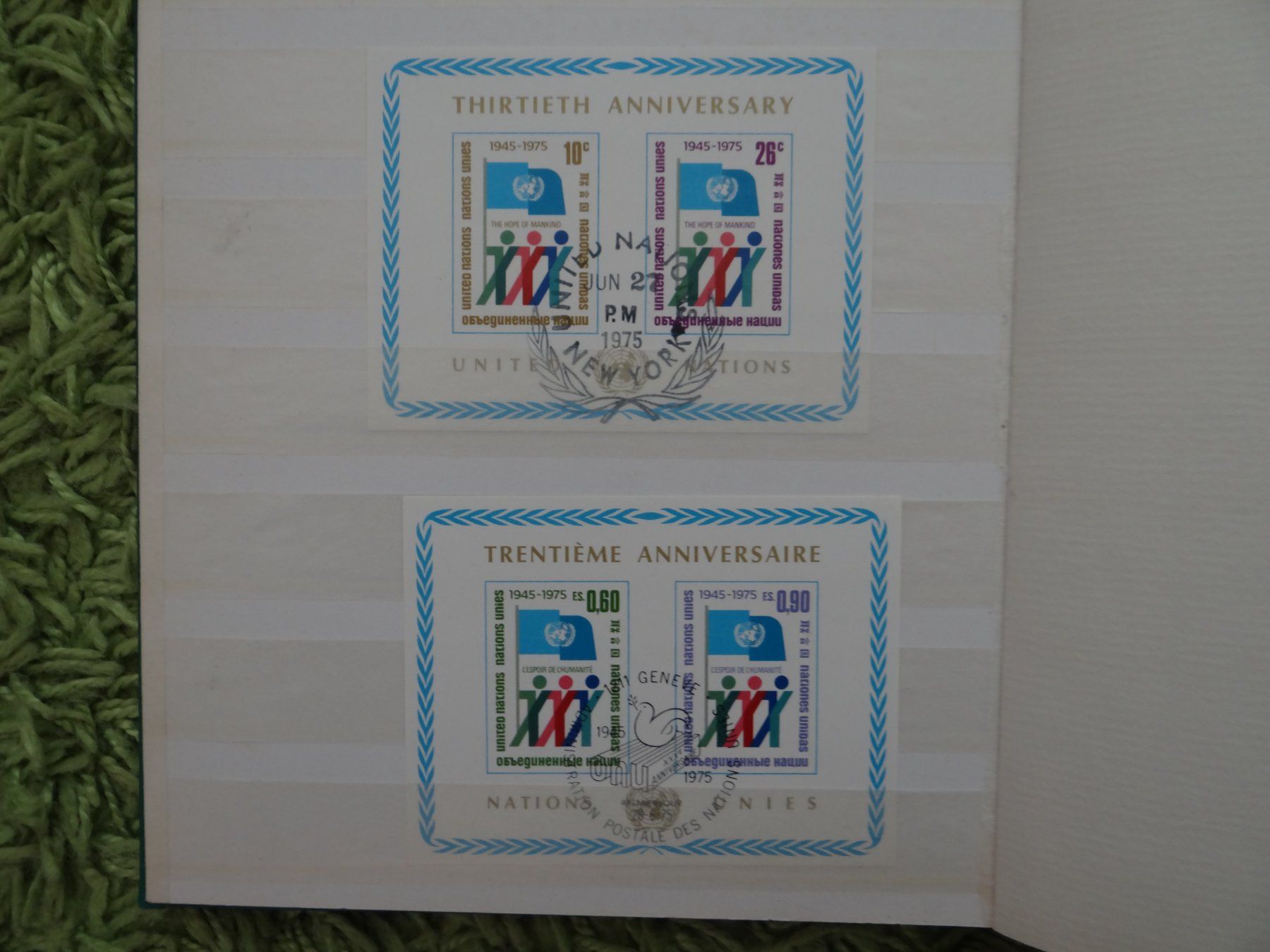 Tutti i francobolli: Tolle Sammlung Dienstmarken/Genfer Ämter ab CHF 1.-- – Usato da Kriens venduto da Na4 8