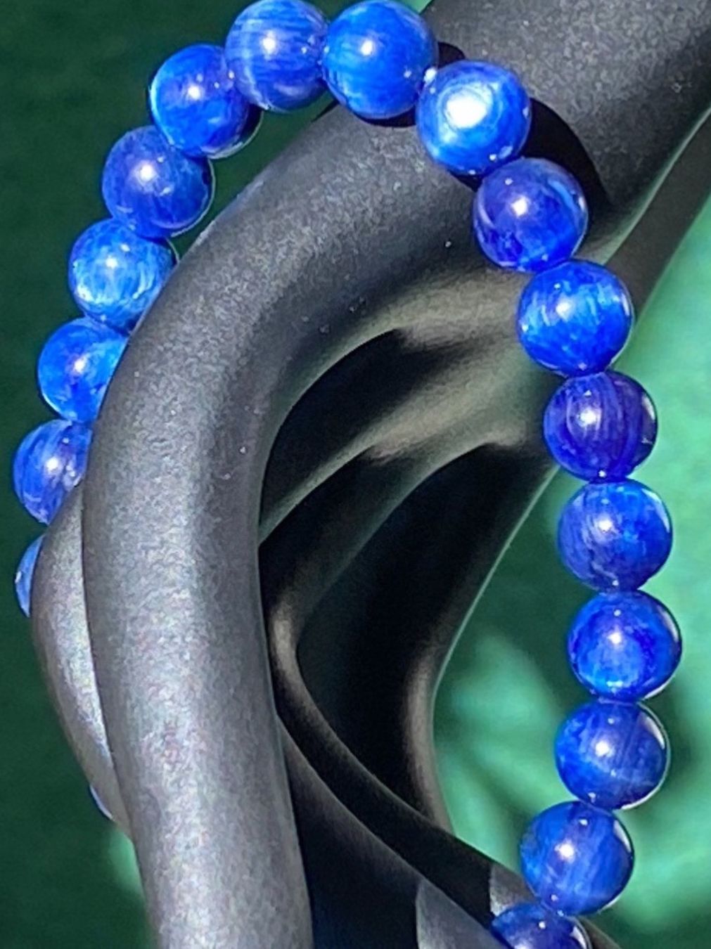 Bracciali & Braccialetti: Armband mit echten Kyanit/Katzenaugen – Nuovo e nell'imballaggio originale da Matten b. Interlaken venduto da kero71 7