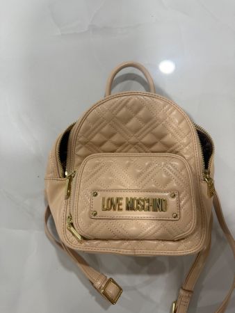 Love Moschino Rucksack, Beige, Neuwertig, Sommer 2024 ☀️👜