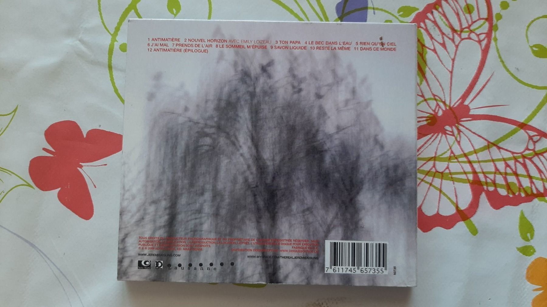 CD: CD Jérémie Kisling - antimatière – Usato da Pully venduto da bro_n52j 1