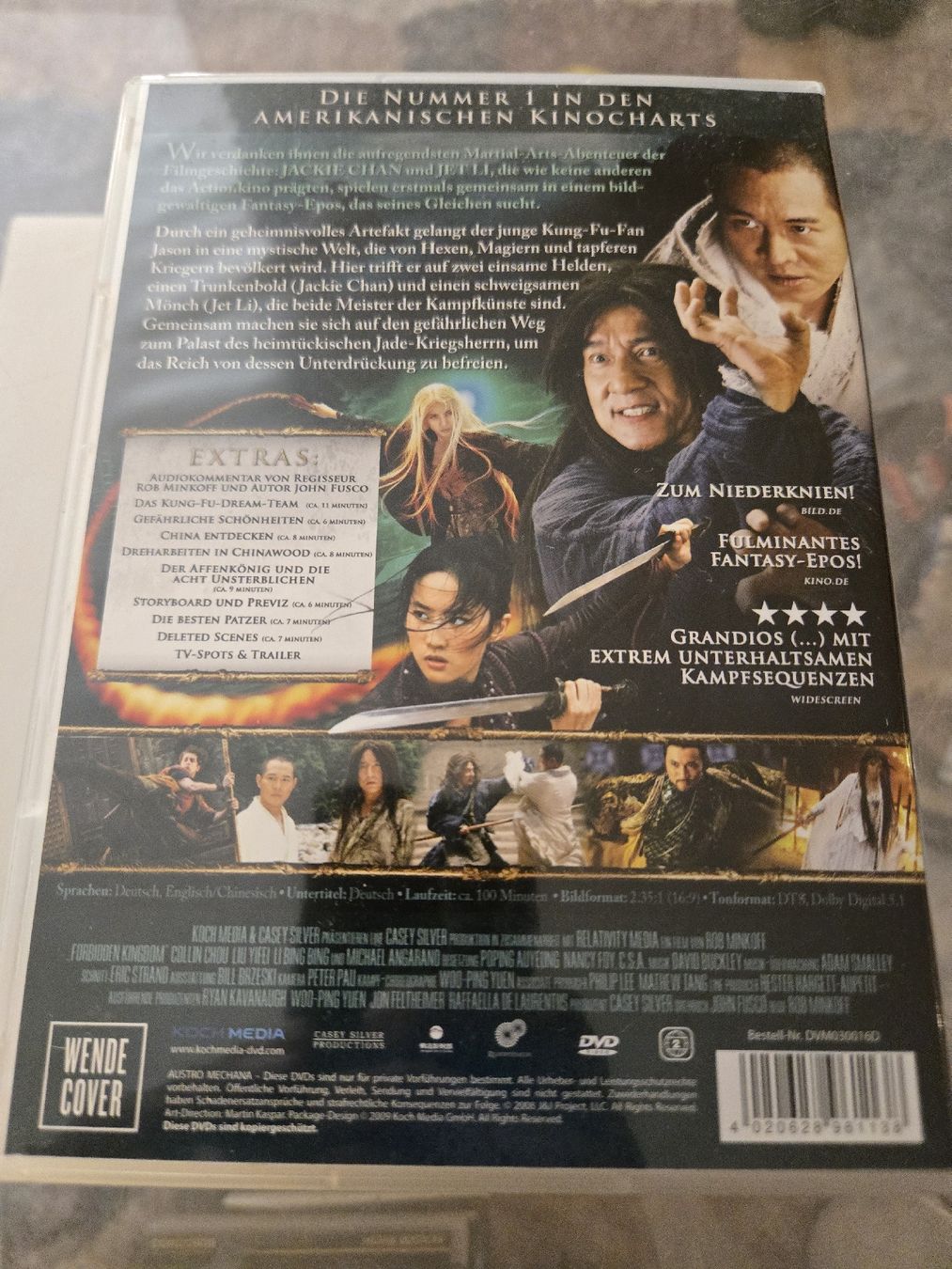 Tutti i DVDs: Forbidden Kingdom DVD – Usato da Bussigny venduto da Kfdlt 1