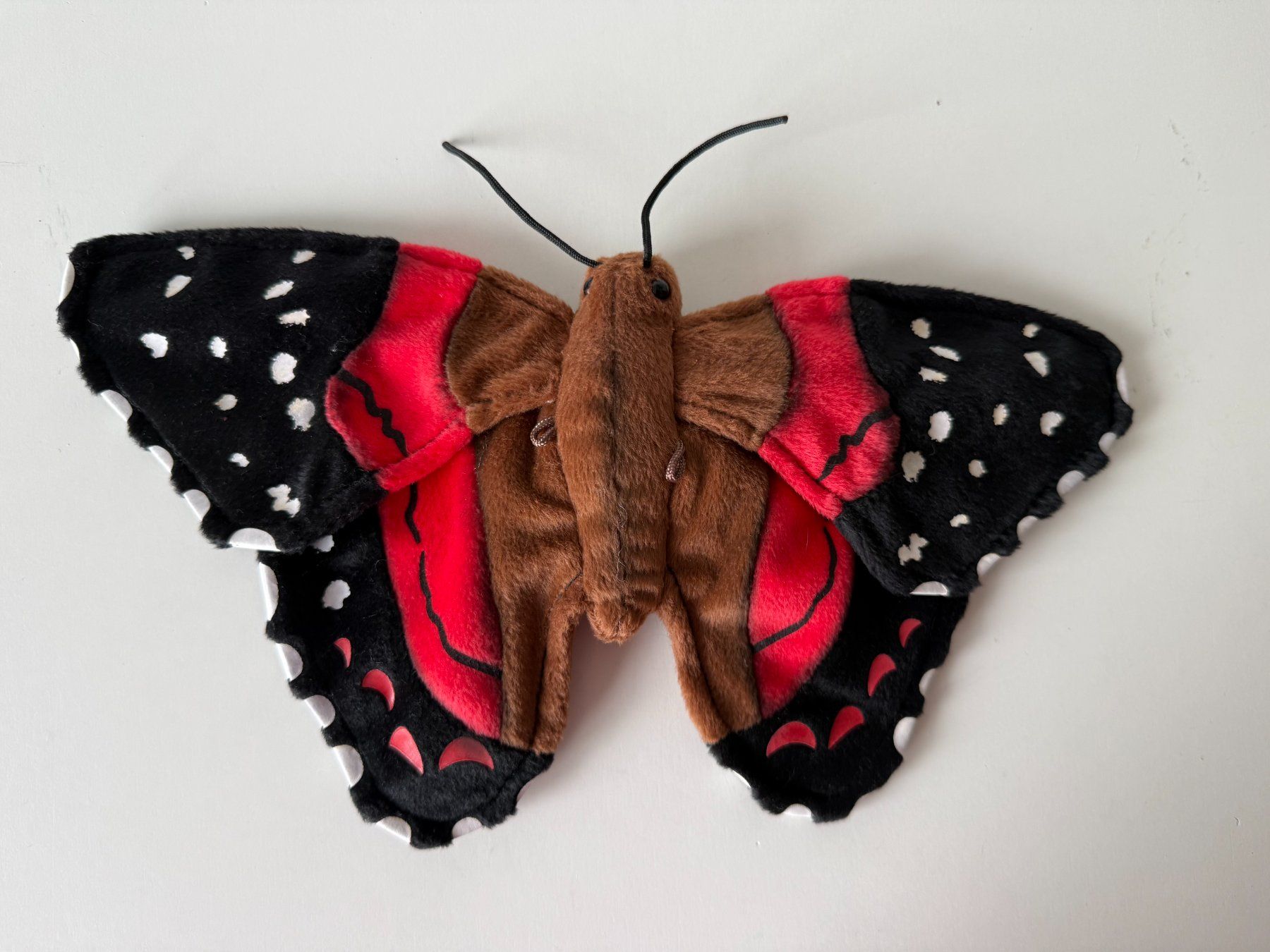 Teddy Hermann Giocattoli: Plüsch Fingerpuppe Schmetterling, Teddy Hermann – Usato da Winterthur venduto da brittalili 1