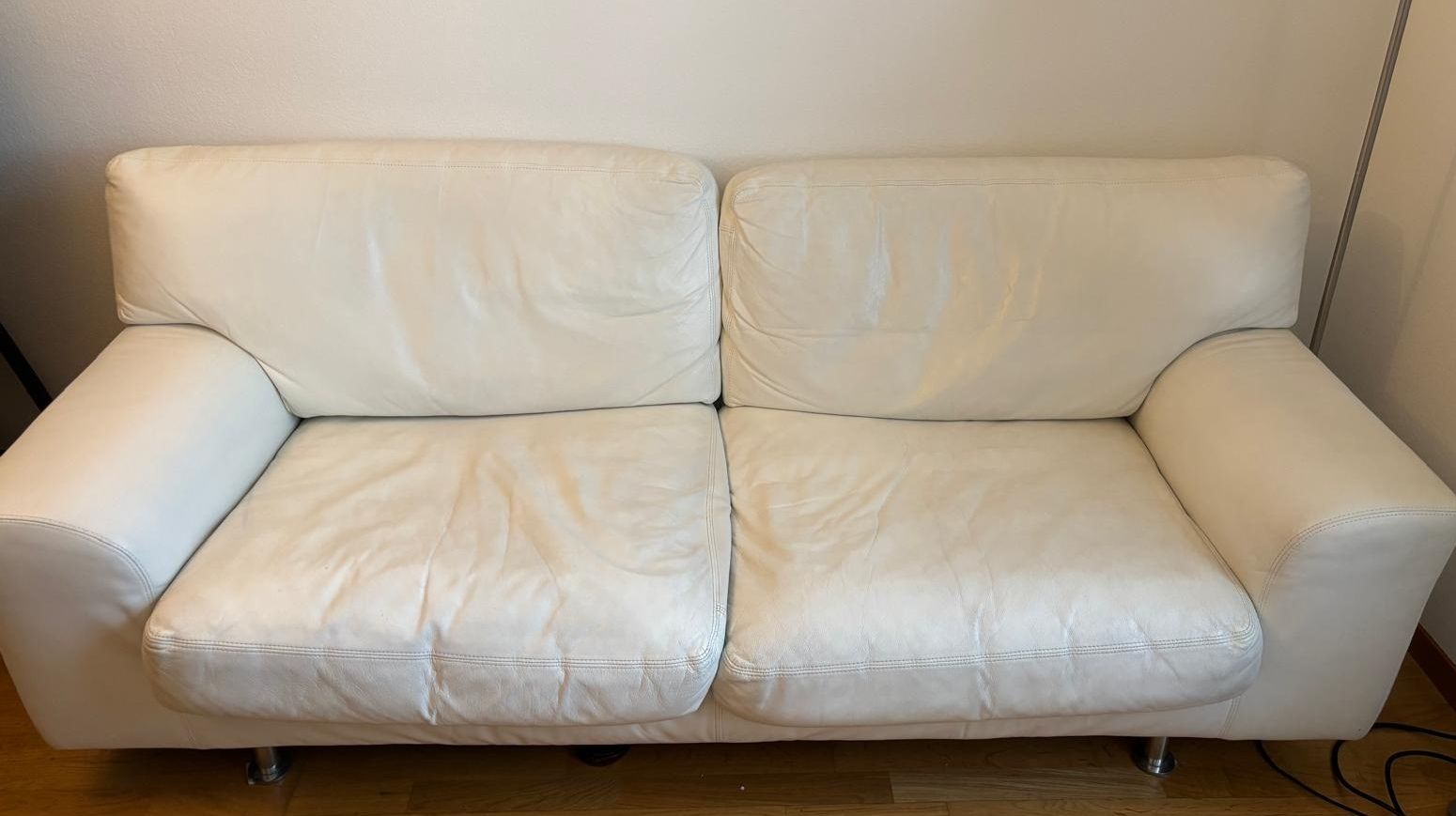 Musterring Sofas: Musterring-Sofa Echtleder (Zweisitzer) – D'occasion à Thun par David.Albert 1