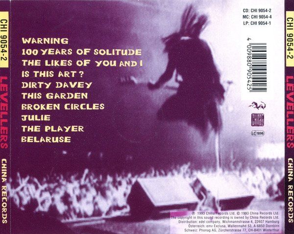 CD: Levellers – Levellers – Usato da St.Gallen venduto da jalamusic 1