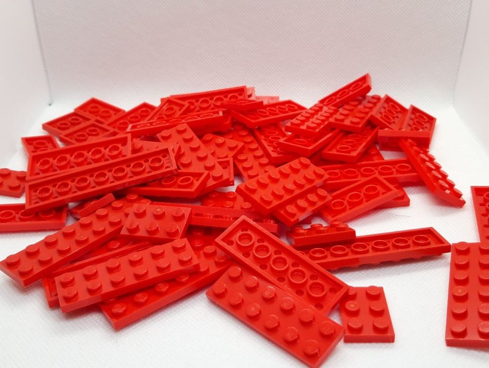 Lego 70 Stk. versch. Platten (rot) | Kaufen auf Ricardo